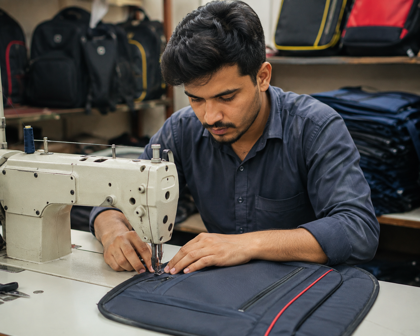 MS Bags Store manufacturing